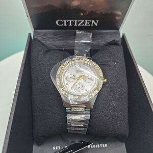Citizen Men's Two-Tone Silver and Gold Watch